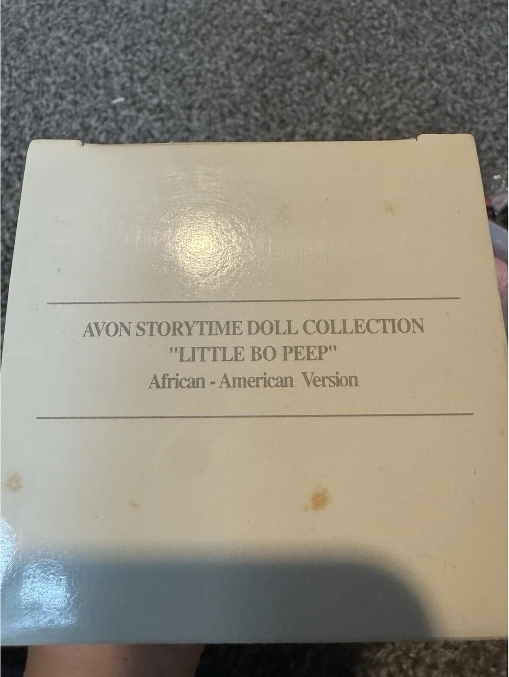Avon Storytime Doll Collection “Little Bo Peep” African American Versions NIB